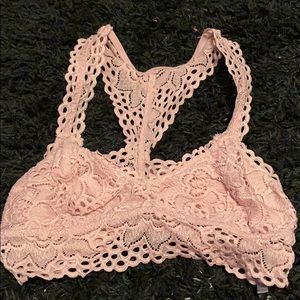 Pink aerie bralette